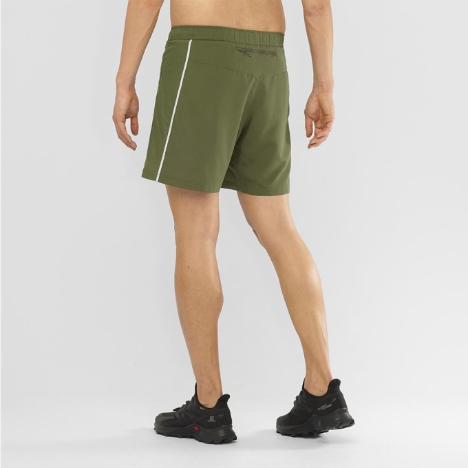 Bermudas Salomon AGILE 2IN1 M Hombre Verde Oliva | MX-847WXSG