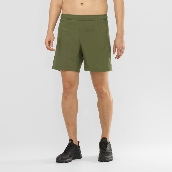 Bermudas Salomon AGILE 2IN1 M Hombre Verde Oliva | MX-847WXSG