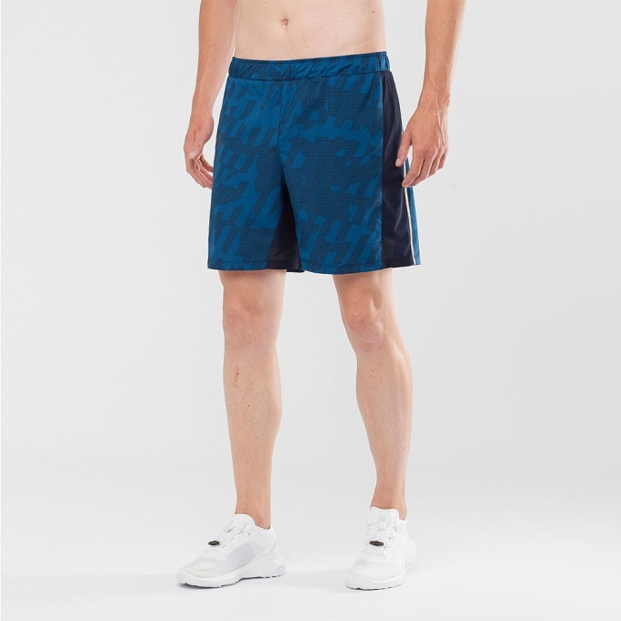 Bermudas Salomon AGILE 2IN 1 M Hombre Azules | MX-130XJRC