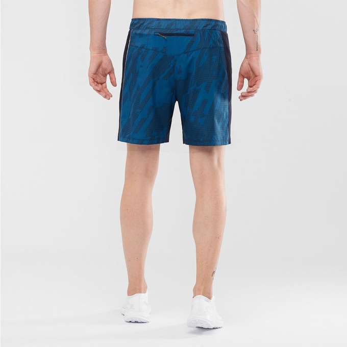 Bermudas Salomon AGILE 2IN 1 M Hombre Azules | MX-130XJRC