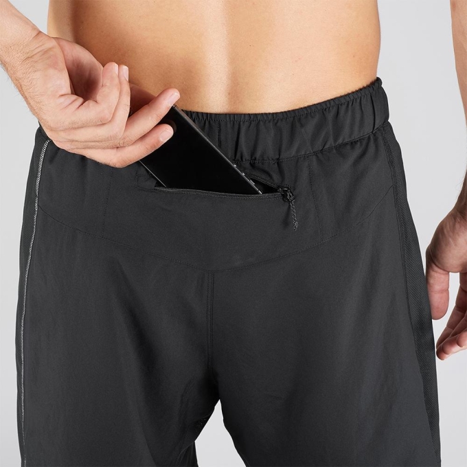 Bermudas Salomon AGILE 2 IN 1 M Hombre Negros | MX-158SCMV