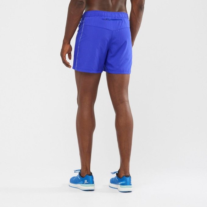 Bermudas Salomon AGILE 5 RUNNING Hombre Azules | MX-179NCMU