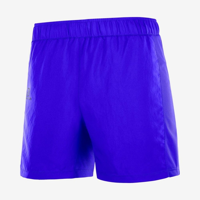 Bermudas Salomon AGILE 5 RUNNING Hombre Azules | MX-179NCMU