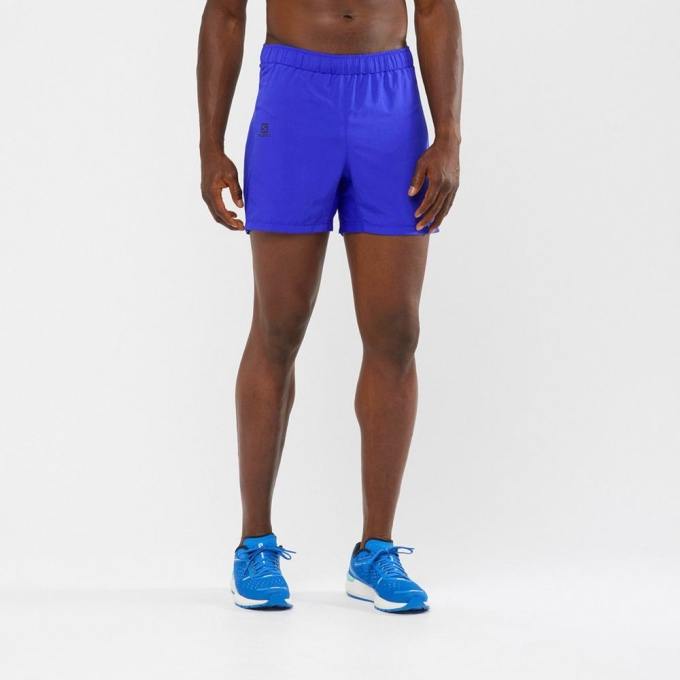 Bermudas Salomon AGILE 5 RUNNING Hombre Azules | MX-179NCMU