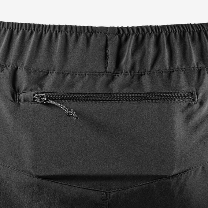 Bermudas Salomon AGILE 5 RUNNING Hombre Negros | MX-409OBEX