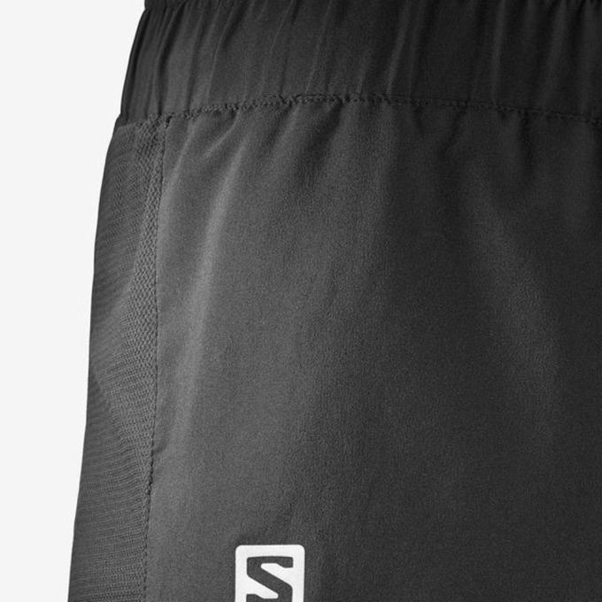 Bermudas Salomon AGILE 5 RUNNING Hombre Negros | MX-409OBEX