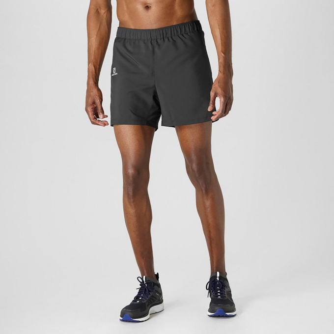 Bermudas Salomon AGILE 5 RUNNING Hombre Negros | MX-409OBEX