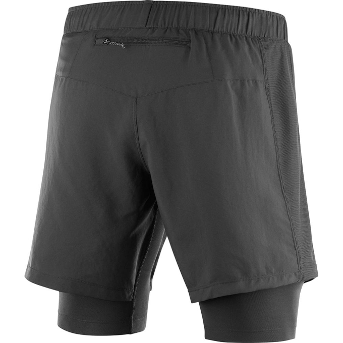 Bermudas Salomon AGILE TWINSKIN M Hombre Negros | MX-291TLRQ