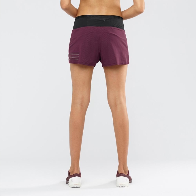 Bermudas Salomon SENSE W Mujer Morados | MX-341KSHW