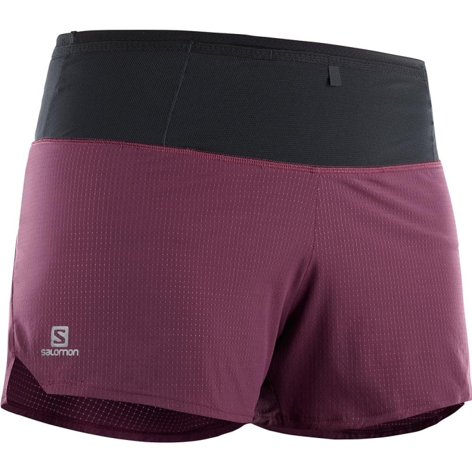 Bermudas Salomon SENSE W Mujer Morados | MX-341KSHW