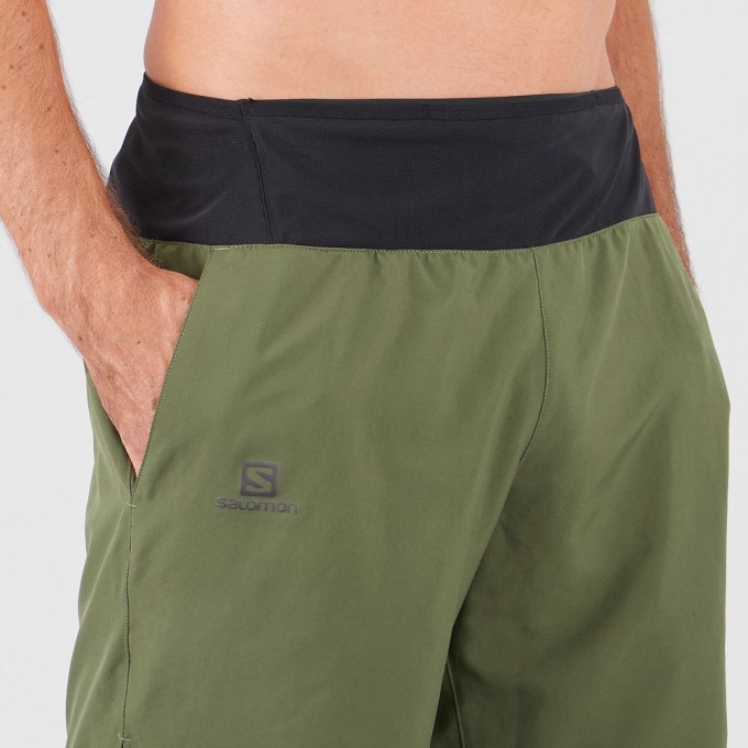 Bermudas Salomon XA 7 M Hombre Verde Oliva | MX-916JUGK