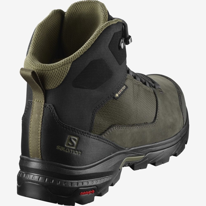 Botas Montaña Salomon OUTWARD GORE-TEX Hombre Verde Oliva Verdes | MX-281QYAP