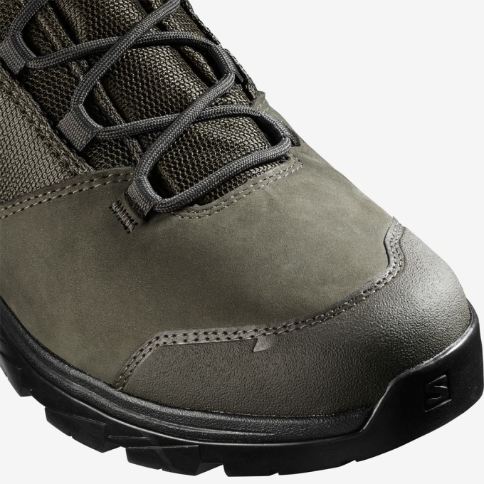 Botas Montaña Salomon OUTWARD GORE-TEX Hombre Verde Oliva Verdes | MX-281QYAP