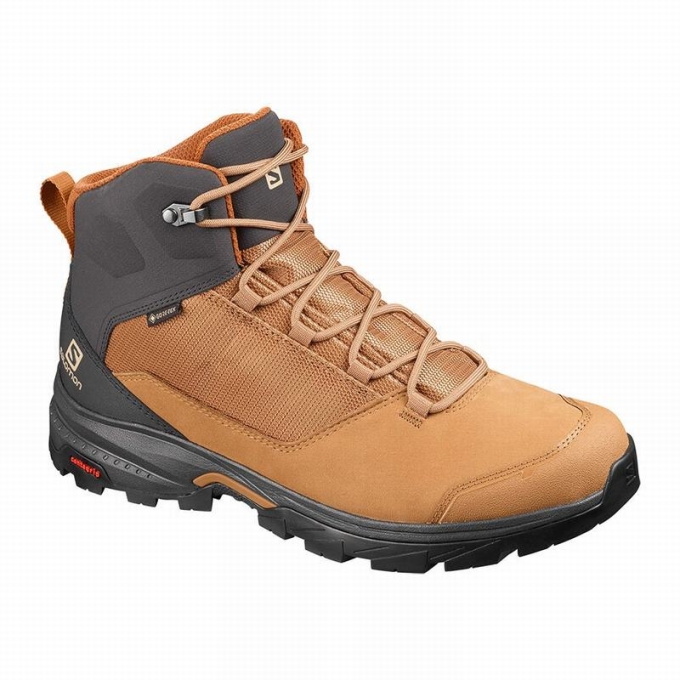 Botas Montaña Salomon OUTWARD GORE-TEX Hombre Marrom | MX-586YCGX