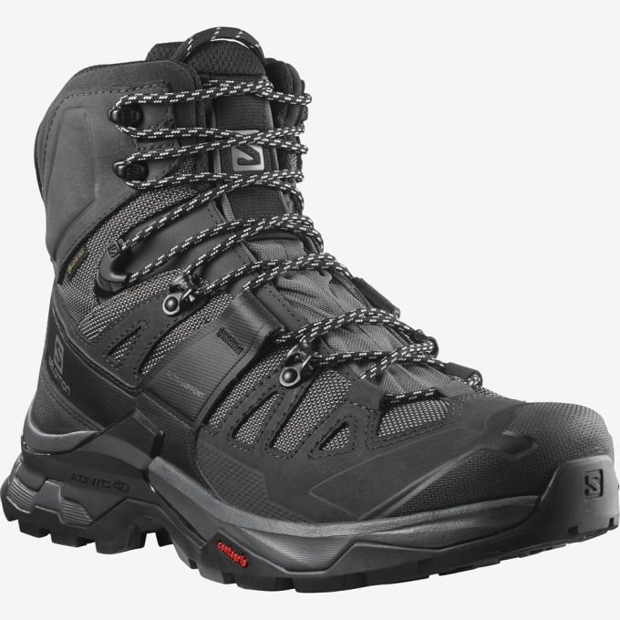 Botas Montaña Salomon QUEST 4 GORE-TEX Hombre Negros | MX-187AONG