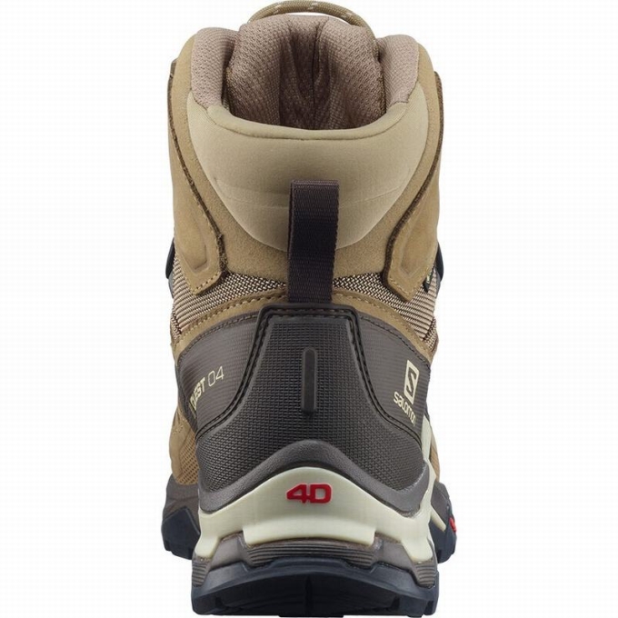 Botas Montaña Salomon QUEST 4 GORE-TEX Hombre Marrom | MX-378THJQ