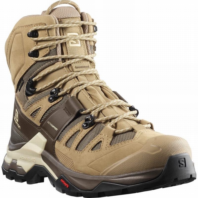 Botas Montaña Salomon QUEST 4 GORE-TEX Hombre Marrom | MX-378THJQ