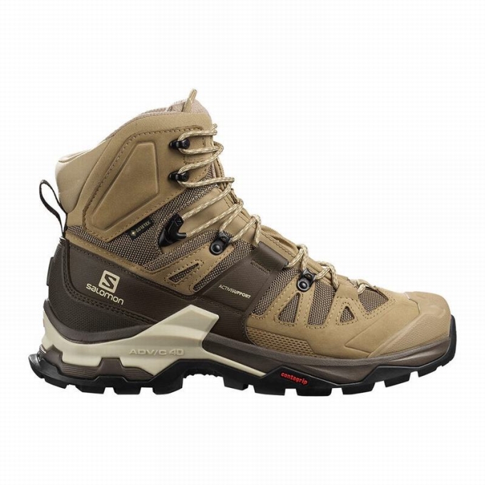 Botas Montaña Salomon QUEST 4 GORE-TEX Hombre Marrom | MX-378THJQ