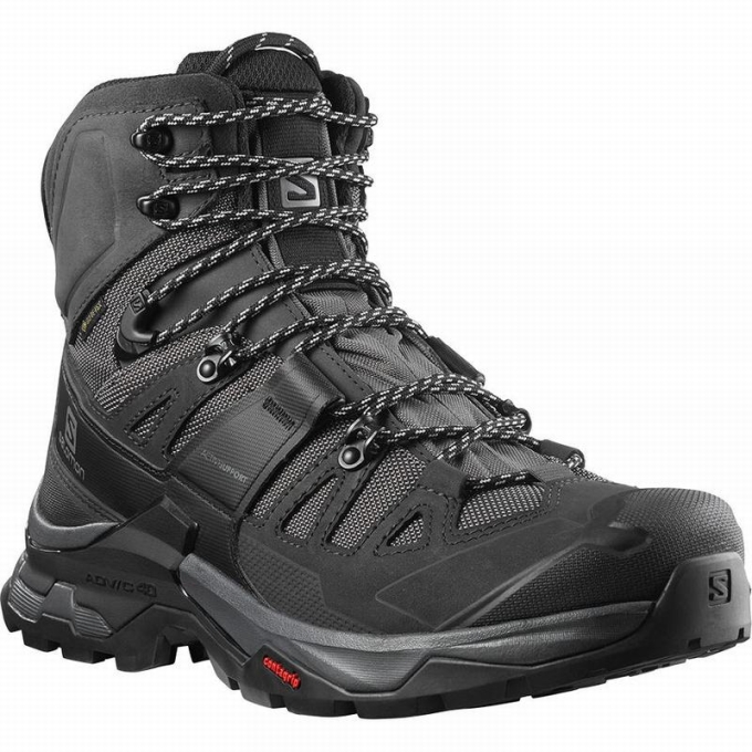 Botas Montaña Salomon QUEST 4 GORE-TEX Hombre Negros | MX-613PTJR