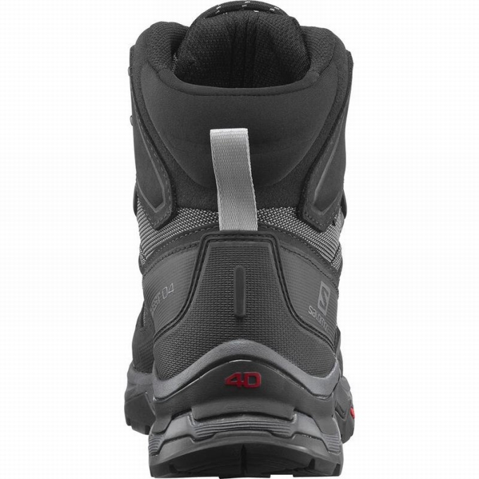 Botas Montaña Salomon QUEST 4 GORE-TEX Hombre Negros | MX-613PTJR