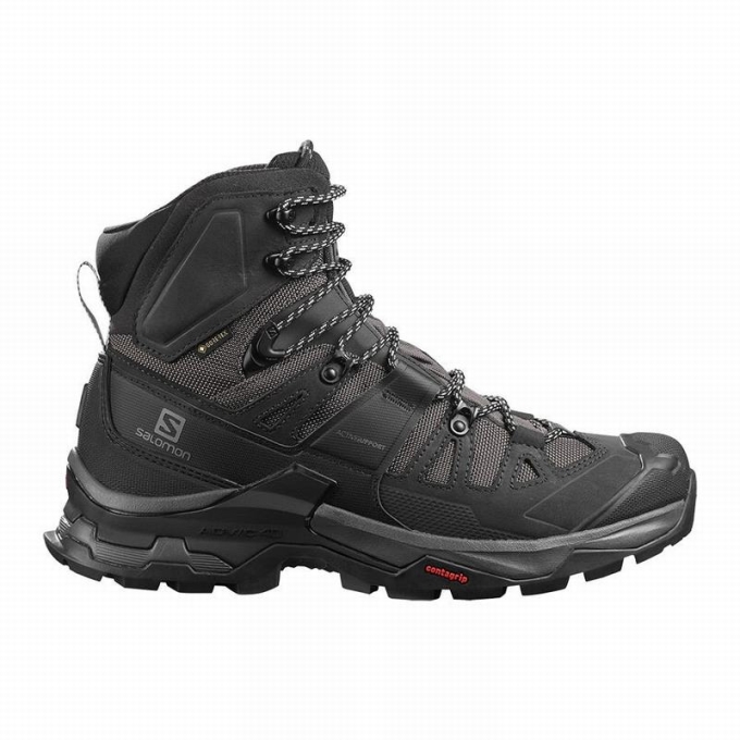 Botas Montaña Salomon QUEST 4 GORE-TEX Hombre Negros | MX-613PTJR