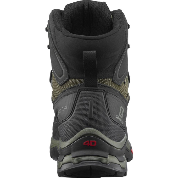 Botas Montaña Salomon QUEST 4 GORE-TEX Hombre Verde Oliva | MX-908ITOK