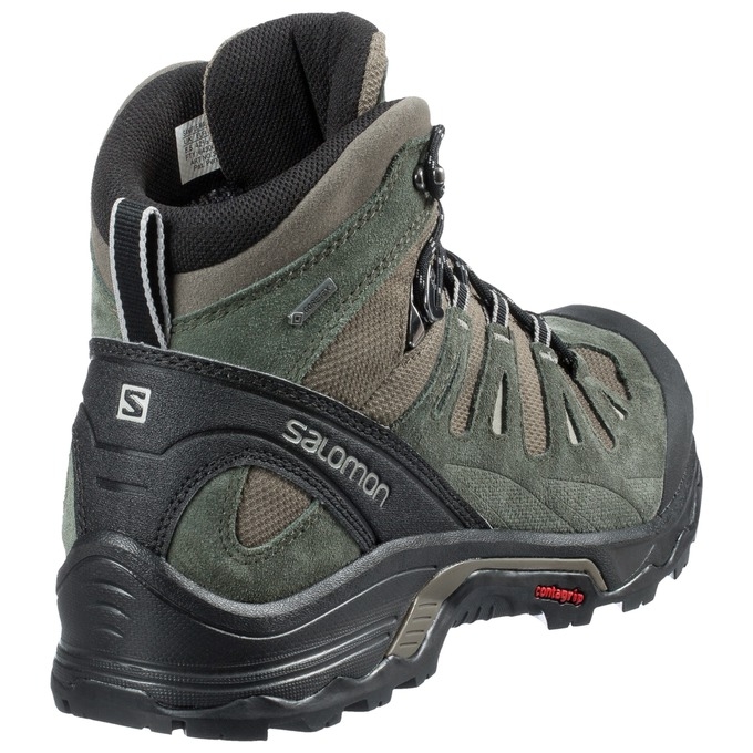 Botas Montaña Salomon QUEST PRIME GTX Hombre Verde Oliva Negros | MX-578PIAC