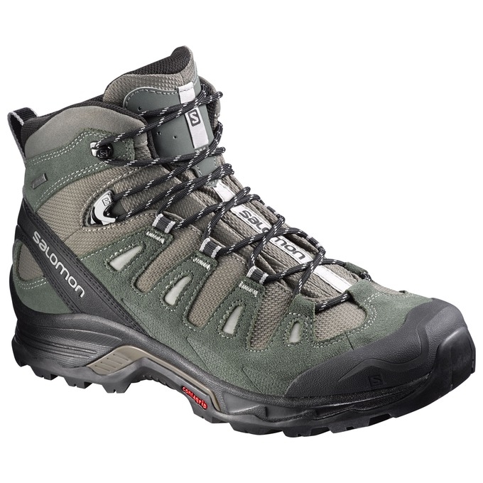 Botas Montaña Salomon QUEST PRIME GTX Hombre Verde Oliva Negros | MX-578PIAC