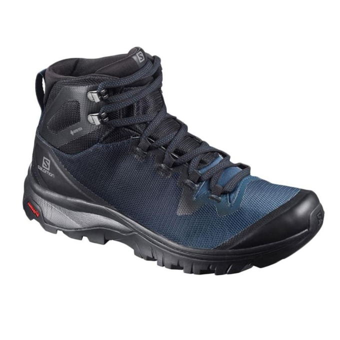 Botas Montaña Salomon VAYA MID GORE-TEX Mujer Negros | MX-083ZQBX