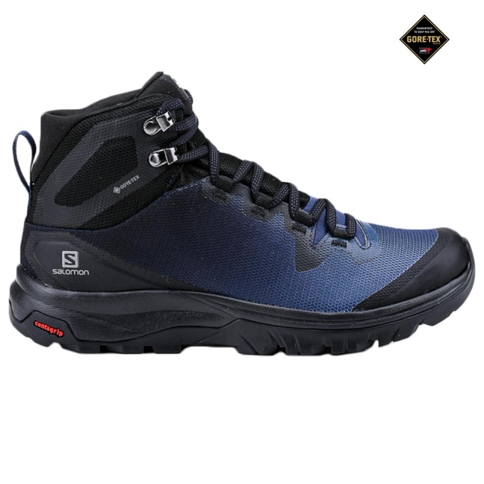 Botas Montaña Salomon VAYA MID GORE-TEX Mujer Negros | MX-083ZQBX