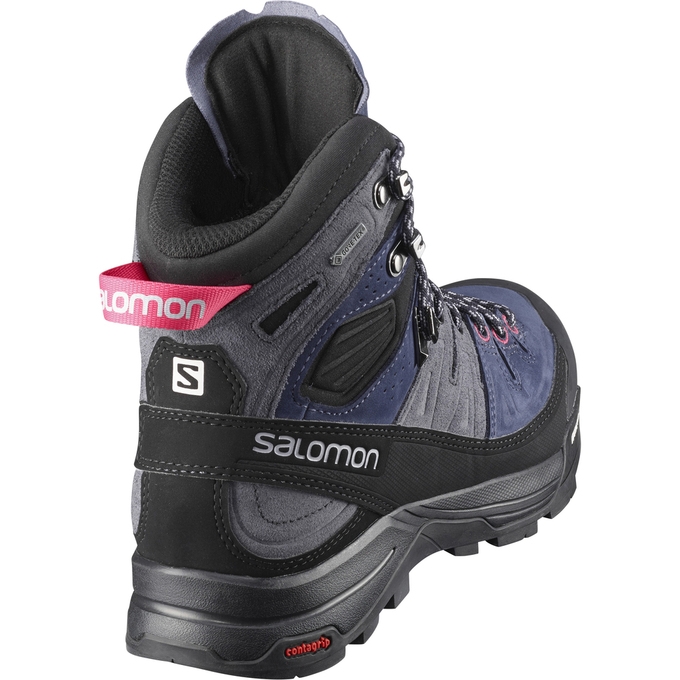 Botas Montaña Salomon X ALP HIGH LTR GTX W Mujer Turquesa Claro Negros | MX-532FBWJ