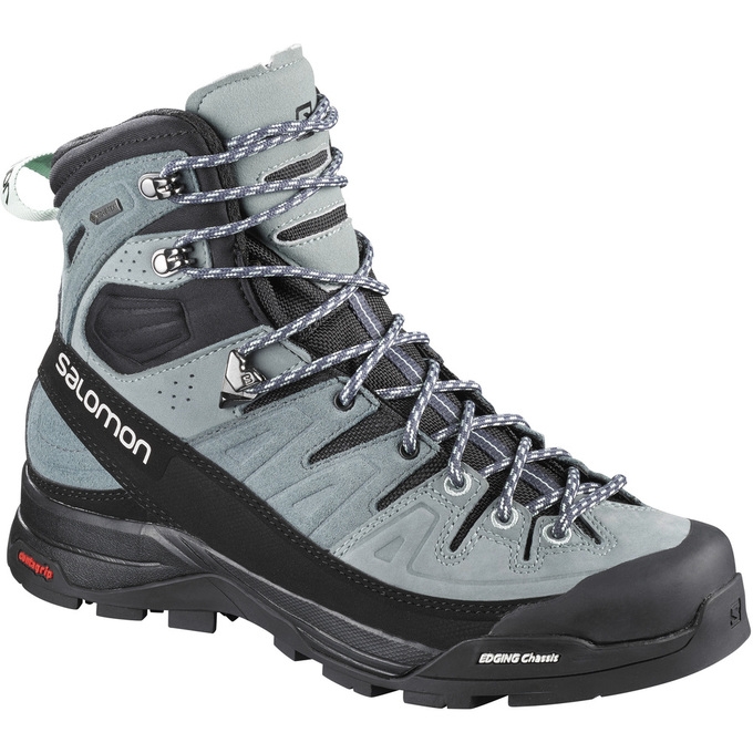 Botas Montaña Salomon X ALP HIGH LTR GTX W Mujer Turquesa Claro Negros | MX-532FBWJ