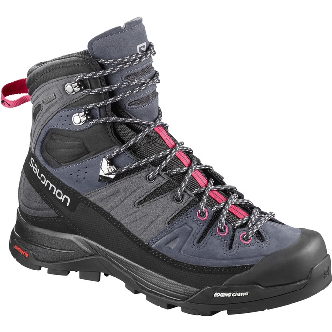 Botas Montaña Salomon X ALP HIGH LTR GTX W Hombre Grises Negros | MX-829YXEI