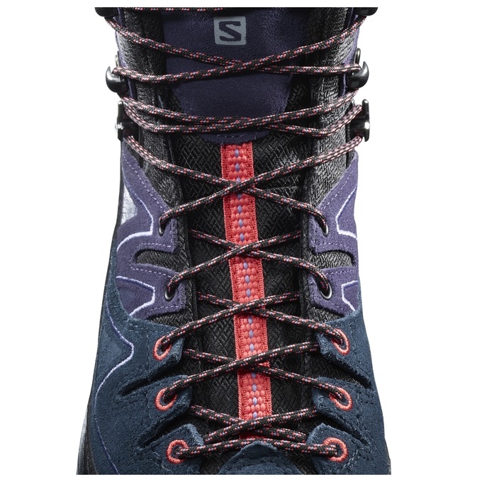 Botas Montaña Salomon X ALP MID LTR GTX W Mujer Grises Negros | MX-418TSJX