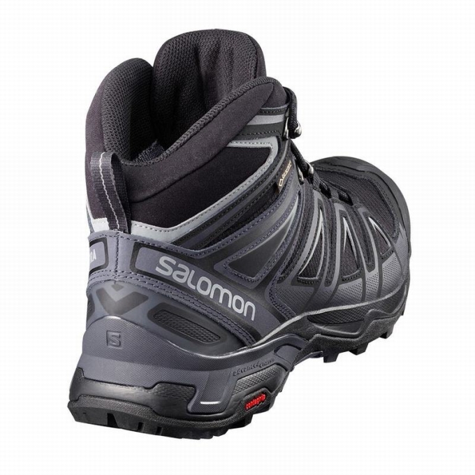 Botas Montaña Salomon X ULTRA 3 MID GORE-TEX Hombre Negros | MX-034RQOH