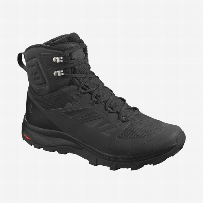 Botas de Invierno Salomon OUTBLAST TS CSWP Hombre Negros | MX-901QHWR