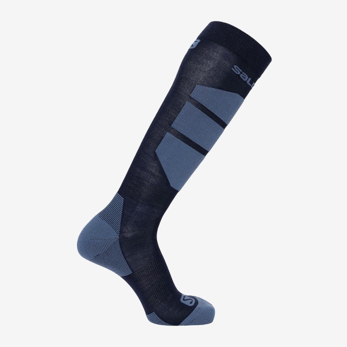 Calcetines Salomon COMFORT Hombre Azul Marino | MX-596IMSL