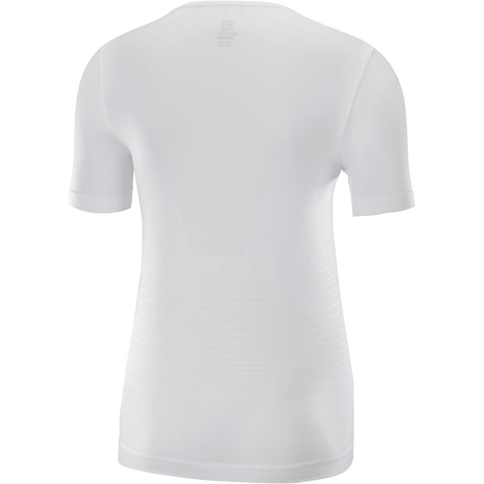 Camiseta Salomon ELEVATE MOVE'ON W Mujer Blancos | MX-853YVAC