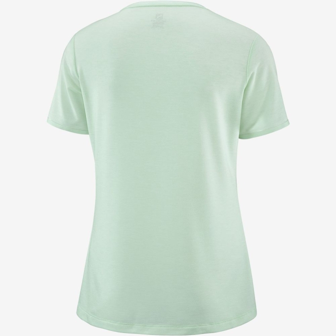 Camiseta Salomon ESSENTIAL TENCEL Mujer Azules | MX-940OIYM