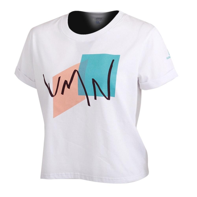 Camiseta Salomon WMN CROPPED TEE Mujer Multicolor | MX-684NXWF