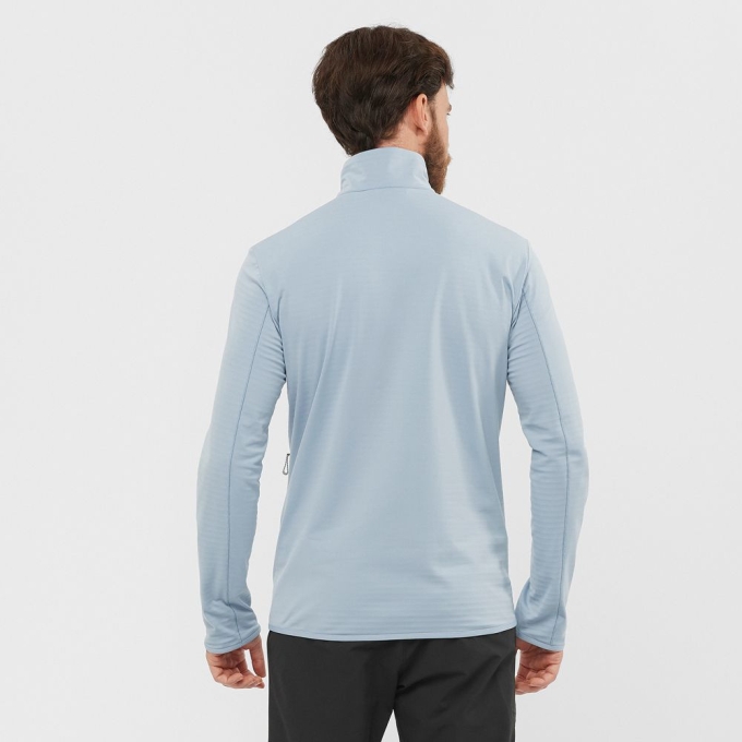 Capas Intermedias Salomon ESSENTIAL LIGHTWARM Hombre Azules | MX-869SVPK