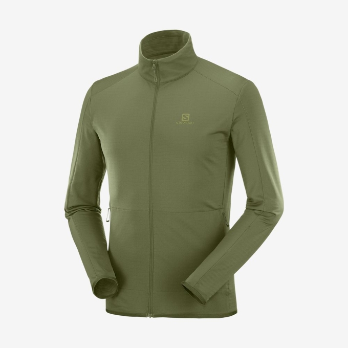 Capas Intermedias Salomon Kate Tanga Hombre Verde Oliva | MX-792TKVX