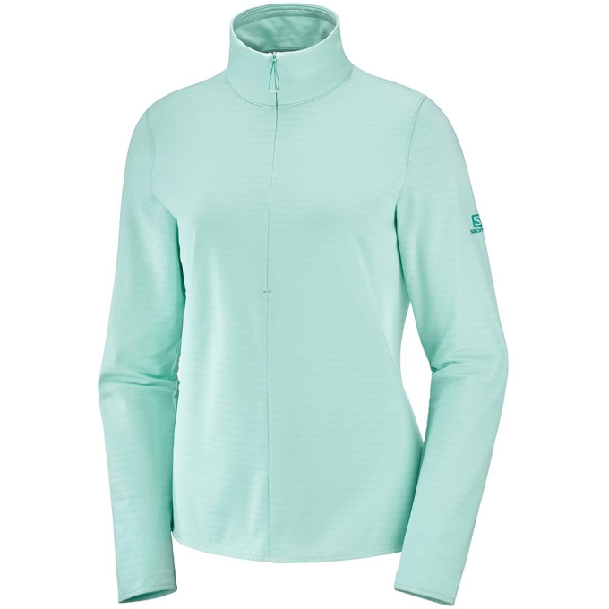 Capas Intermedias Salomon OUTRACK HALF ZIP W Mujer Multicolor | MX-913HBYN