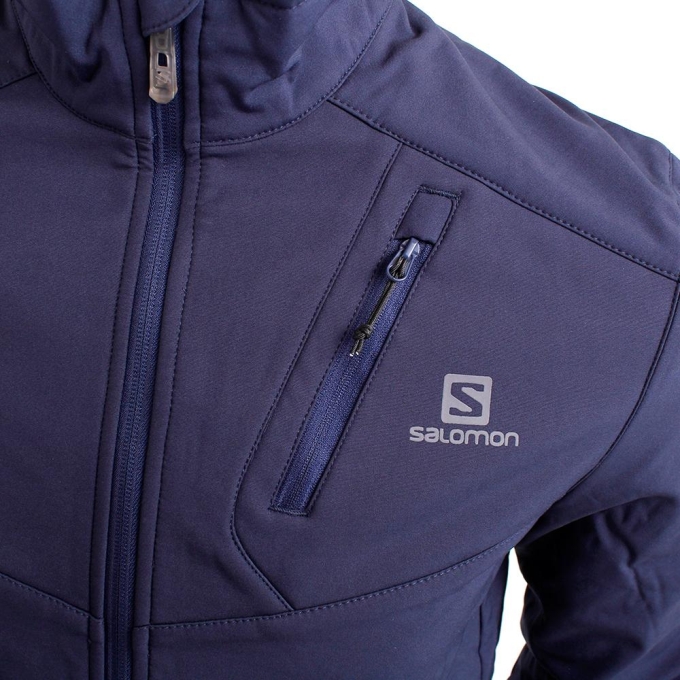 Chaquetas Salomon EMIN JKT M Hombre Azul Marino | MX-529XAPV