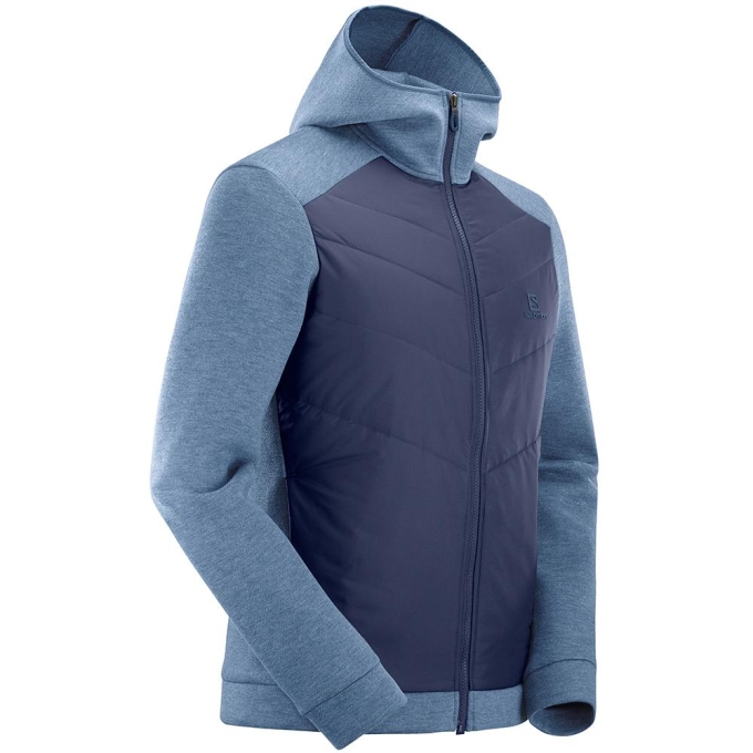 Chaquetas Salomon SIGHT HYBRID M Hombre Azules | MX-728LKPE