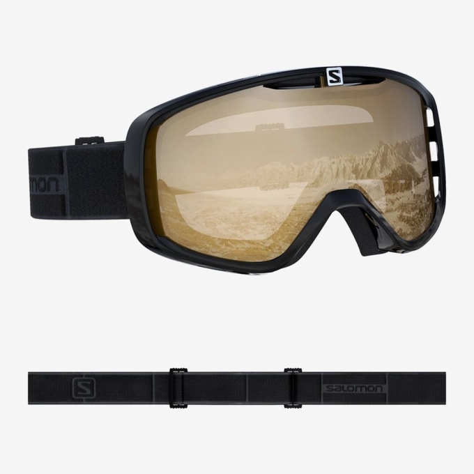 Gafas De Protección Salomon AKSIUM OTG BLACK Mujer Kaki | MX-785SGRN