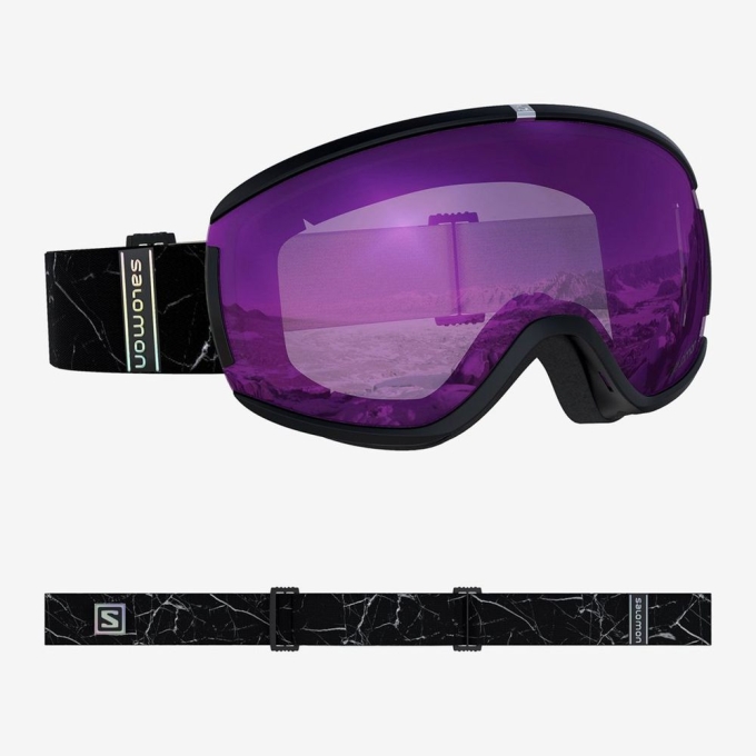 Gafas De Protección Salomon AKSIUM OTG BLACK Mujer Kaki | MX-785SGRN