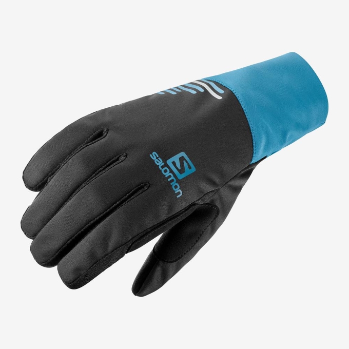 Guantes Salomon EQUIPE U Hombre Negros | MX-517GMZX