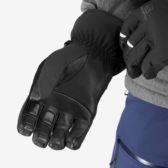 Guantes Salomon PROPELLER LONG M Hombre Negros | MX-180UHGA