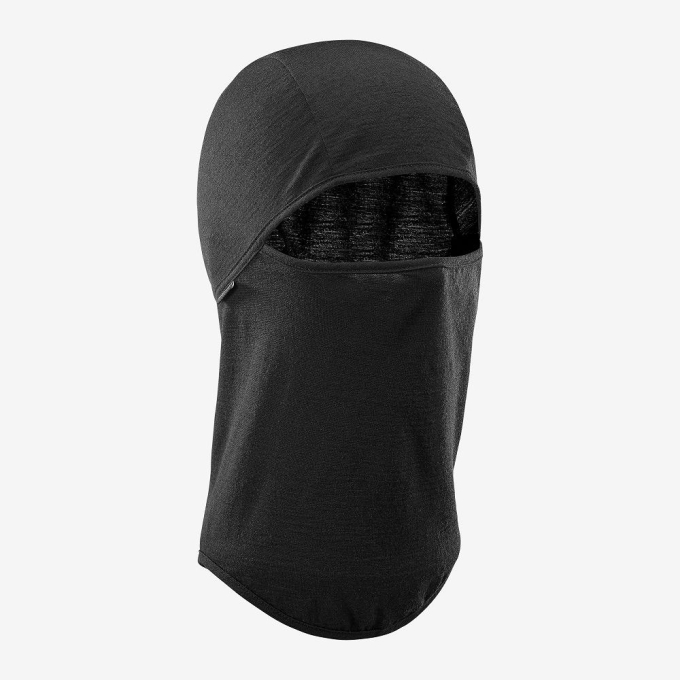 Headwear Salomon BALACLAVA Hombre Negros | MX-749VKNA